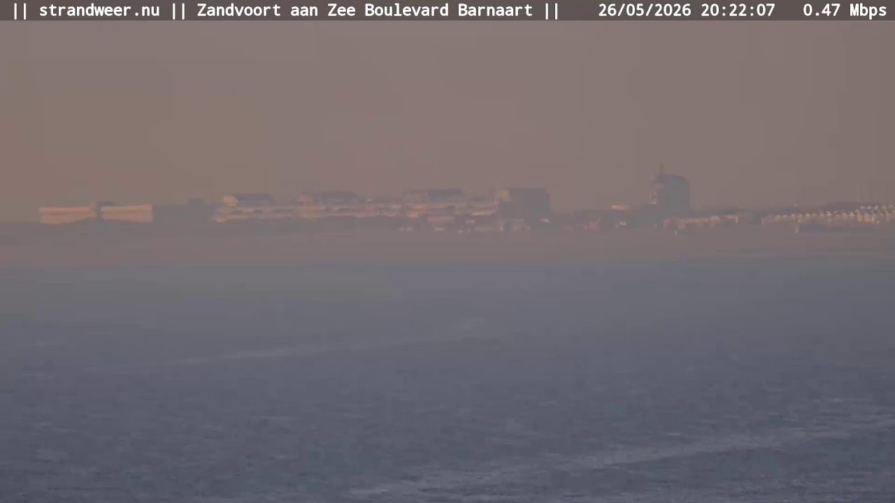 Live Zandvoort Boulevard and Beach Camera