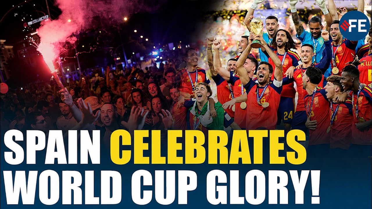 Madrid Turns Into Party City As Spain Win FIFA World Cup In Stunning Fashion Against Argentina