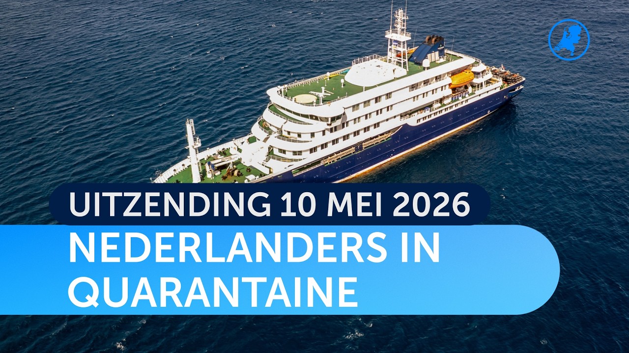 Nederlanders van CRUISESCHIP Hondius in QUARANTAINE | Hart van Nederland 10 mei 2026