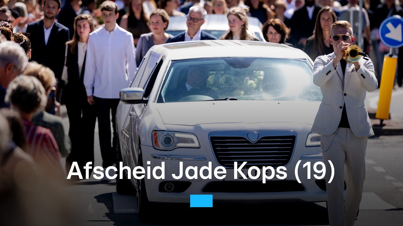 Afscheid Jade Kops (19) in Naaldwijk | RTL Nieuws