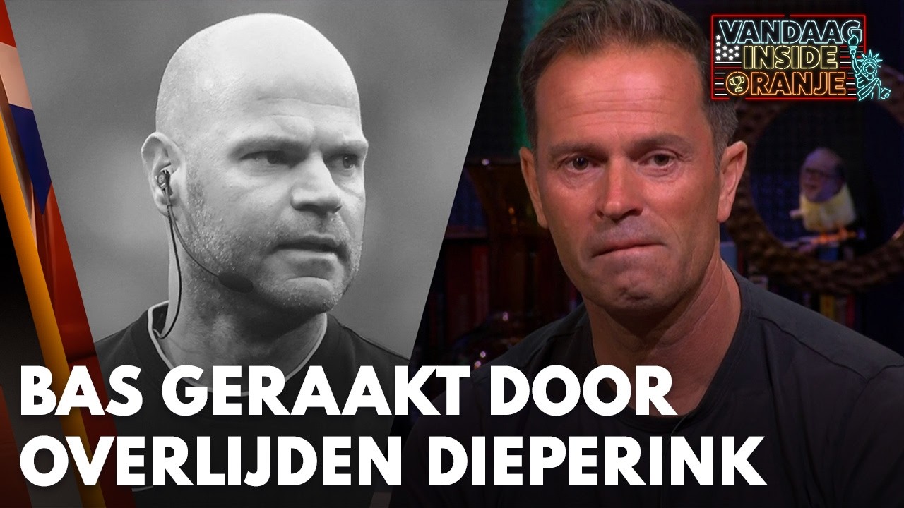Bas Nijhuis geraakt door overlijden Rob Dieperink: 'Het was echt een superlieve jongen'