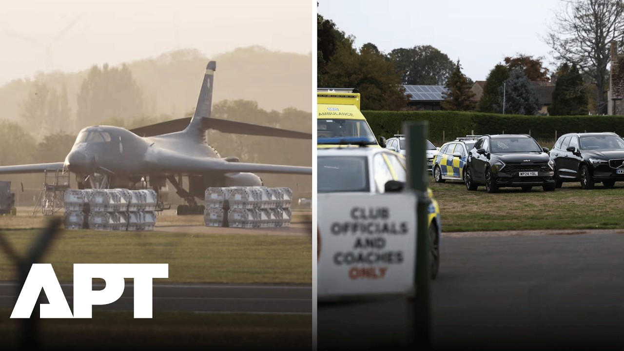 WATCH | Major Incident Declared Near RAF Fairford As Police Arrest Men Over Explosives Offences