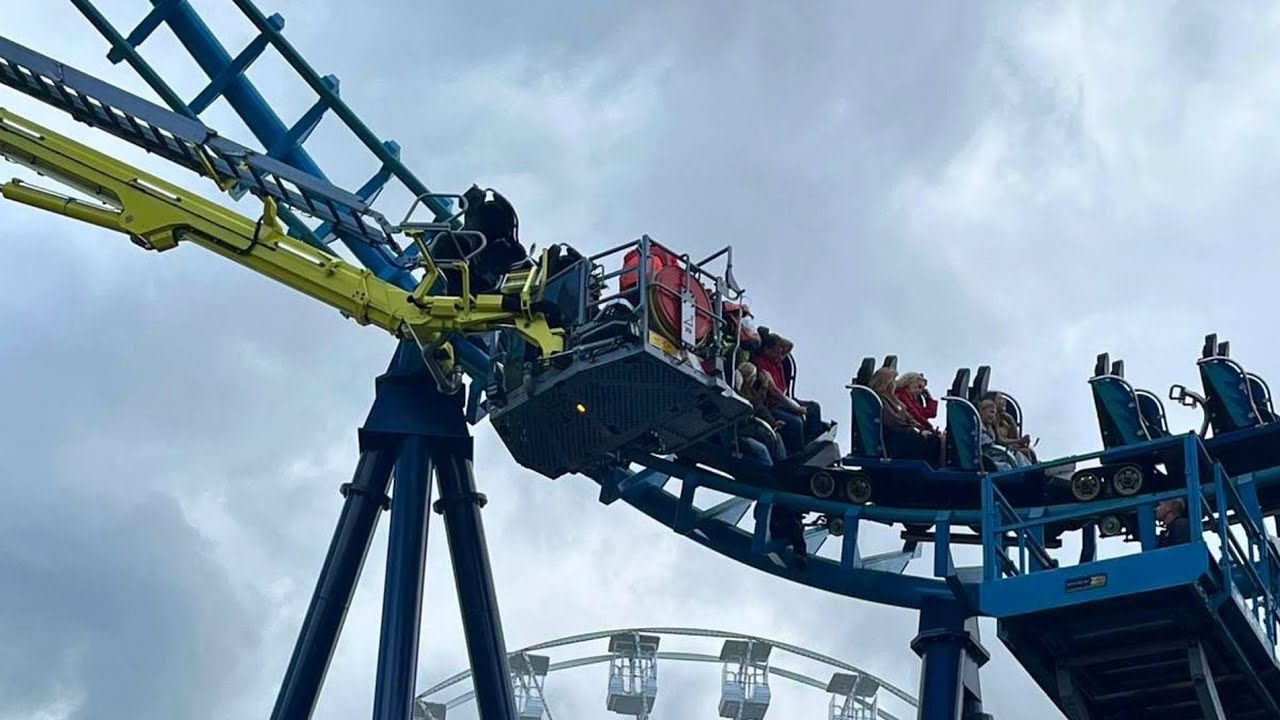 27 Trapped 50ft in the Air on Suffolk's Wipeout Rollercoaster for 3 Hours