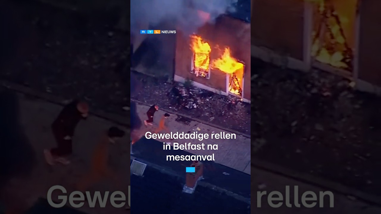 Belfast geteisterd door rellen na steekincident | RTL Nieuws
