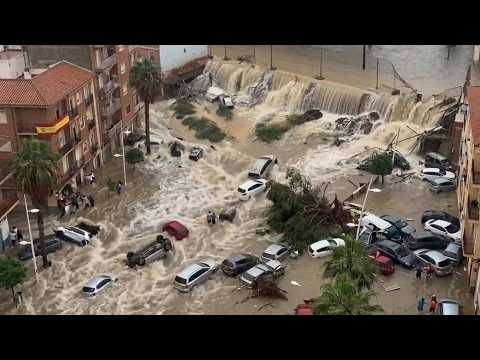 Spain Floods Turn Streets Into Rivers as DANA Adam Hits Ibiza, Valencia and Alicante | Oct 18, 2026