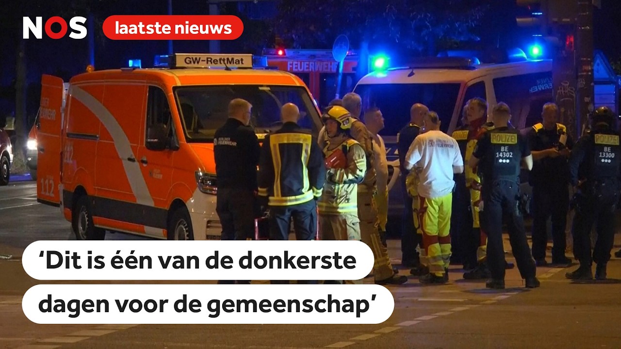 Klopjacht op man die inreed op menigte Berlijnse Pride