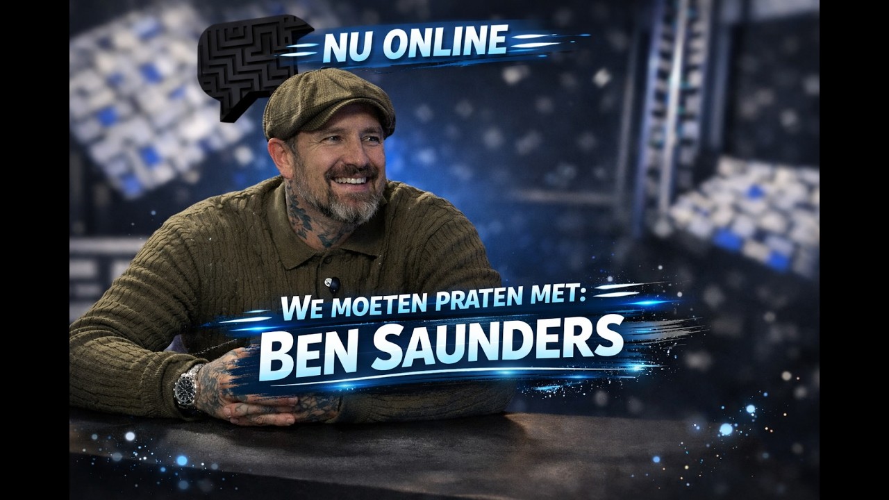 BEN SAUNDERS over het belang van jezelf blijven.