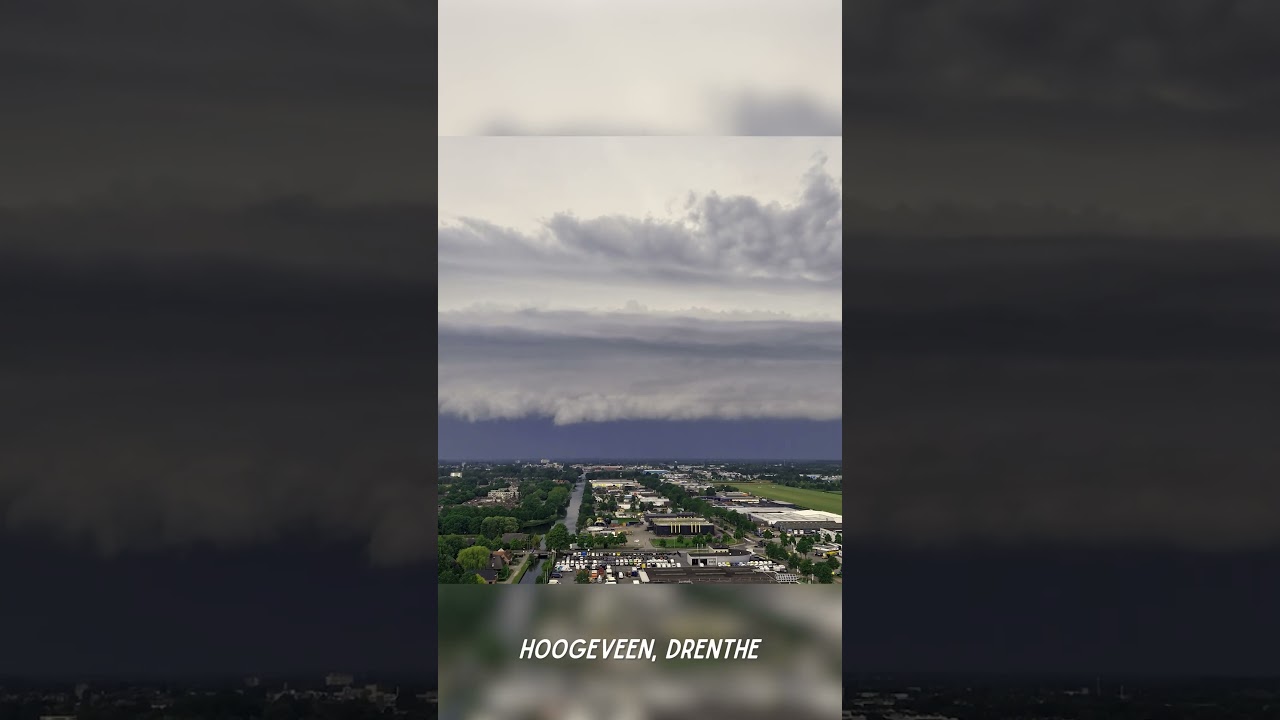 Massieve Shelfcloud Over Drenthe | 29-05-2026
