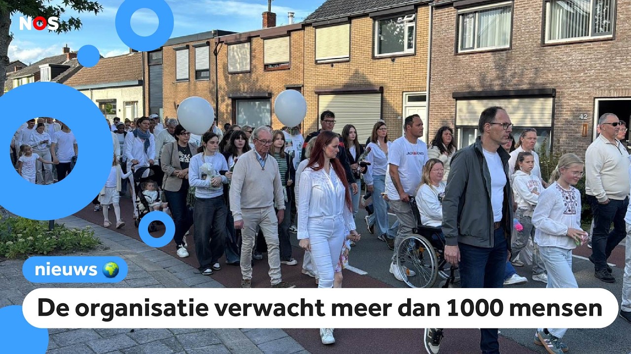 Stille tocht voor kinderen die omkwamen bij ongeluk in Zeeland