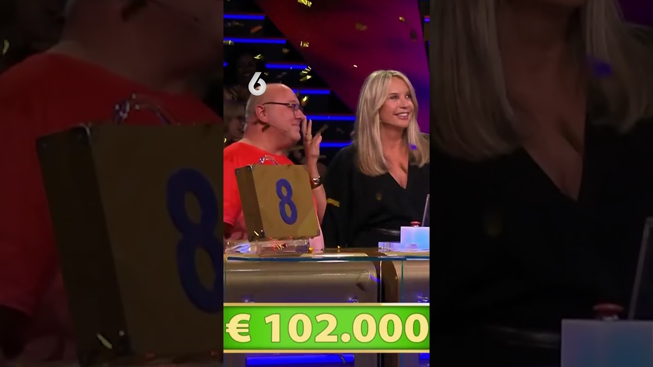 Ren&eacute; wil verbouwen, nou dat moet wel lukken met 102K! 🤪 Gefeliciteerd! 🎉 #Miljoenenjacht