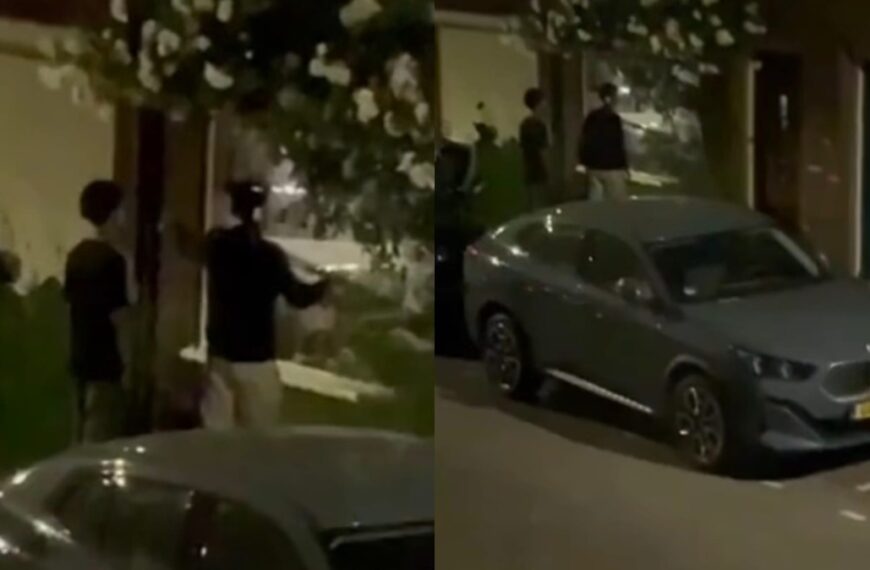 Drie gasten proberen vrouw midden in de nacht naar buiten te lokken&hellip;