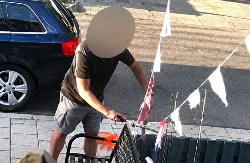 Vlaggenknipper stuurt opmerkelijke brief naar buurtbewoners in Zevenaar
