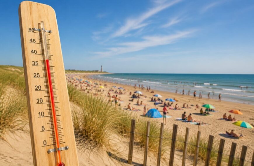 Het wordt bloedheet: extreme temperaturen en zware onweersbuien op komst