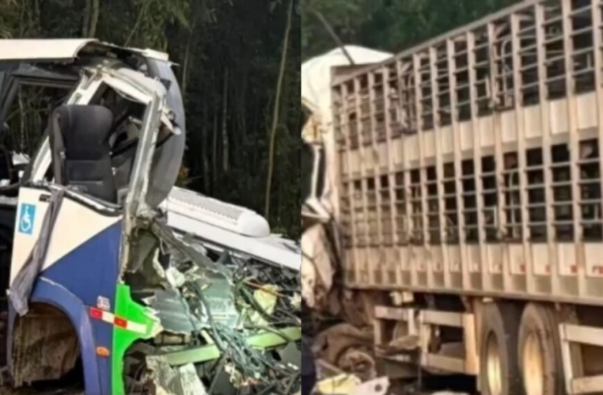 Bus met 45 passagiers botst op vrachtwagen: 23 mensen komen om