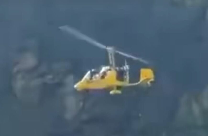Twee doden na heftige crash: cyrocopter raakt kabels en stort neer