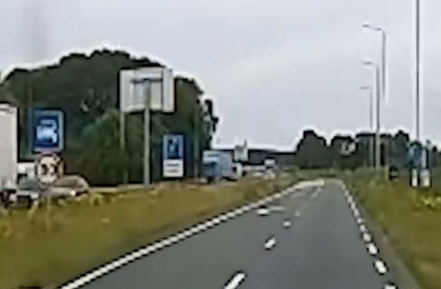 Heftige verkeersruzie vastgelegd op camera: &lsquo;Ik zit met kinderen!&rsquo;