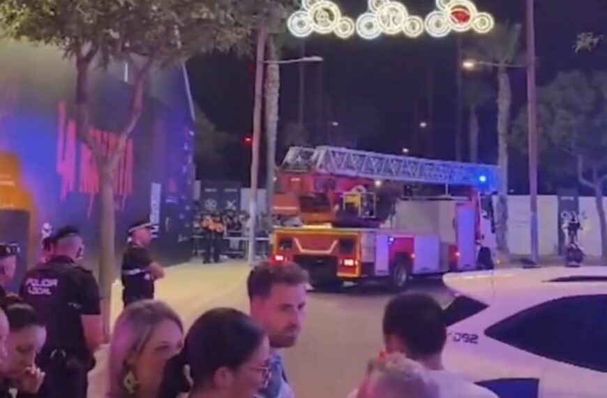 Kermisattractie valt stil op 50 meter hoogte: brandweer moet ingrijpen