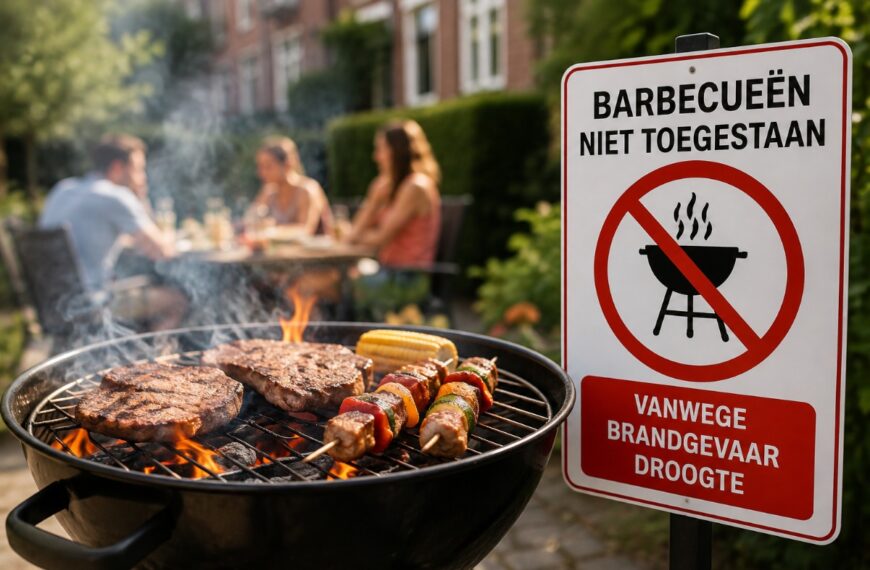 Barbecue&euml;n op houtskool onder druk: steeds meer regels en beperkingen