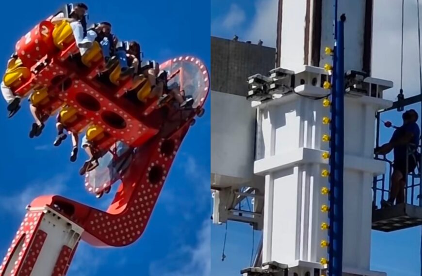 Angstige momenten op Oktoberfest: bezoekers vast op 55 meter hoogte