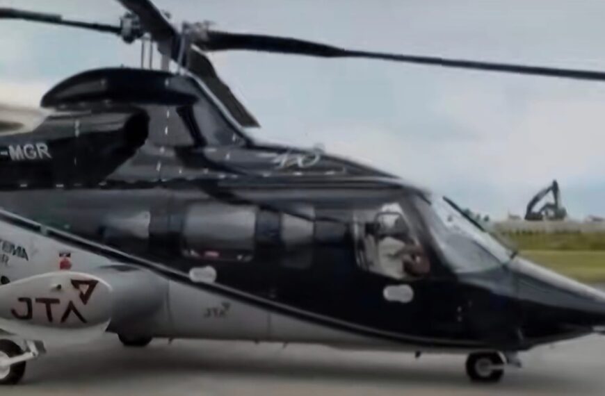 Helikopter met bekende muzikant en influencer plotseling vermist